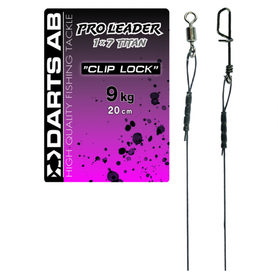 Tafs Cliplock Titan 20cm 7-Strand Titan 9kg dans le groupe Hameçons et terminal tackle / Leaders et Bas de ligne l\'adresse Sportfiskeprylar.se (H7008-3209)