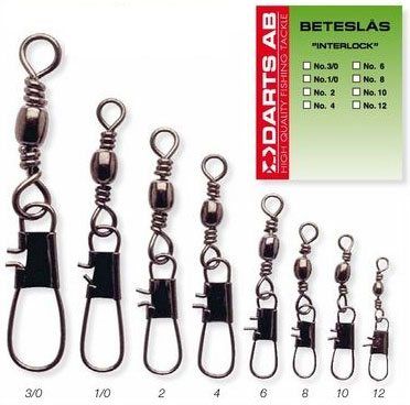 Darts Snap Interlock dans le groupe Hameçons et terminal tackle / Agrafes / Agrafes l\'adresse Sportfiskeprylar.se (H7531-300r)