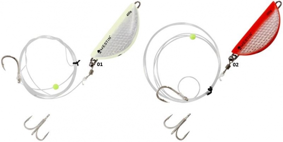 Westin Halibut Anti Twist Rig dans le groupe Leurre de la peche / Leurre pêche en mer / Flasher rigs et montages mer l\'adresse Sportfiskeprylar.se (HAT-282-450r)