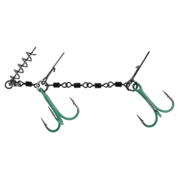 Mikado Fluo Chain Stinger dans le groupe Hameçons et terminal tackle / Stingers et accessoires stingers / Stingers l\'adresse Sportfiskeprylar.se (HDJ-12-04r)