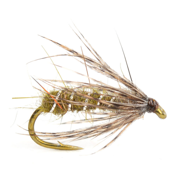 Johnsonpuppan Brown size 12 dans le groupe Leurre de la peche / Mouches / Nymphes l\'adresse Sportfiskeprylar.se (HF0066-12)