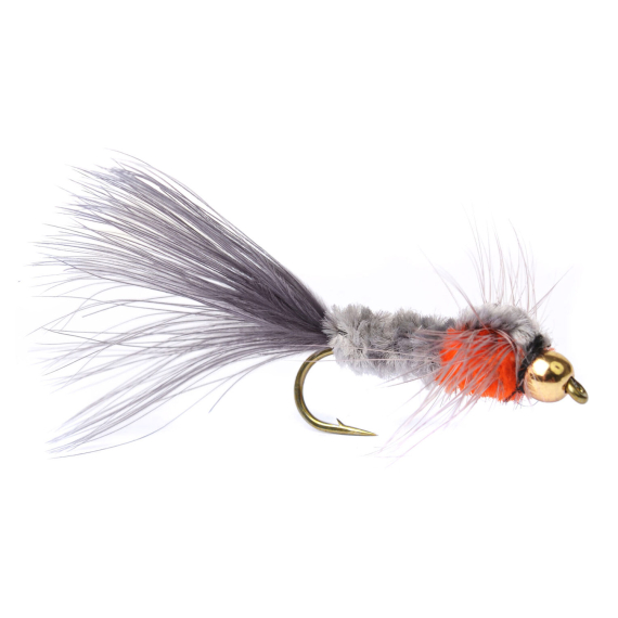 GH Montana Grey/Orange streamer size 8 dans le groupe Leurre de la peche / Mouches / Streamers l\'adresse Sportfiskeprylar.se (HF0193-8)
