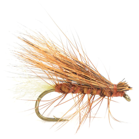 Elk Hair Caddis Red/Brown size 14 dans le groupe Leurre de la peche / Mouches / Mouches sèches l\'adresse Sportfiskeprylar.se (HF0302-14)