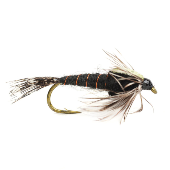 Black Martinez Streamer size 10 dans le groupe Leurre de la peche / Mouches / Nymphes l\'adresse Sportfiskeprylar.se (HF1030-10)
