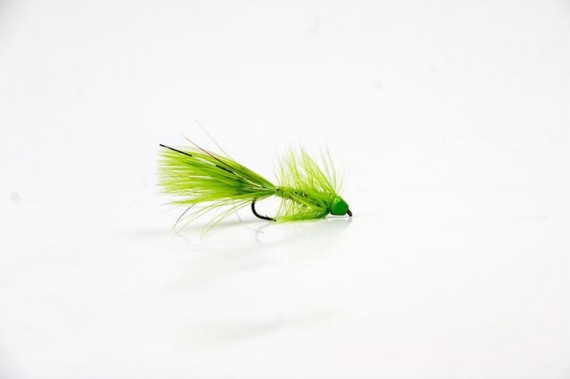 Wolly Bugger Cone Chartreuse Size 8 dans le groupe Leurres / Mouches / Streamers l\'adresse Sportfiskeprylar.se (HF1222-8)