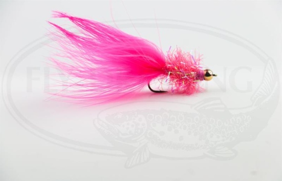FK Dammbuster Pink size 10 dans le groupe Leurres / Mouches / Streamers l\'adresse Sportfiskeprylar.se (HF1260-10)