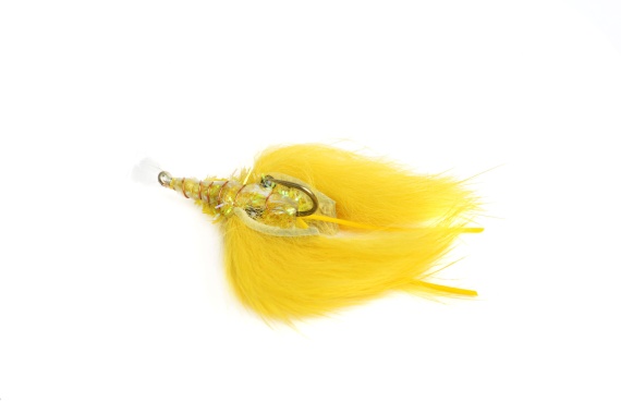 Crayfish Zonker Yellow size #6 dans le groupe Leurres / Mouches / Streamers l\'adresse Sportfiskeprylar.se (HF9040)