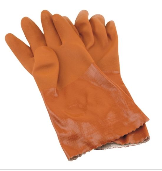 Sea Grip Vinyl Waterproof Gloves, Orange dans le groupe Habits et chaussures / Habits / Gants l\'adresse Sportfiskeprylar.se (HG-620-L)