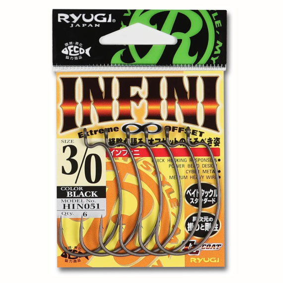 Ryugi Infini dans le groupe Hameçons et terminal tackle / Hamecon peche / Hameçons texans l\'adresse Sportfiskeprylar.se (HIN051r)