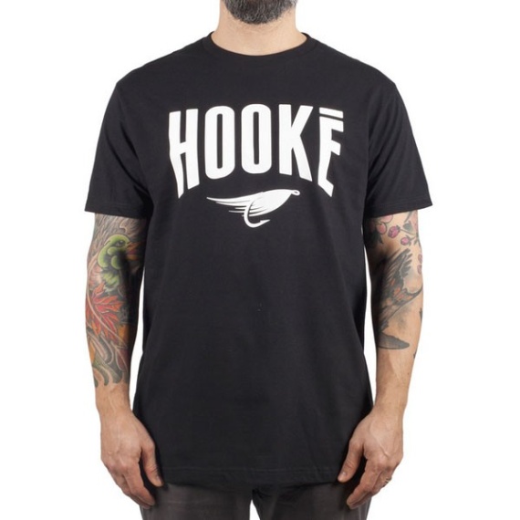 Hooke The Original T-Shirt Black S dans le groupe Habits et chaussures / Habits / T-shirts l\'adresse Sportfiskeprylar.se (HK17SS--TS1-BLS)