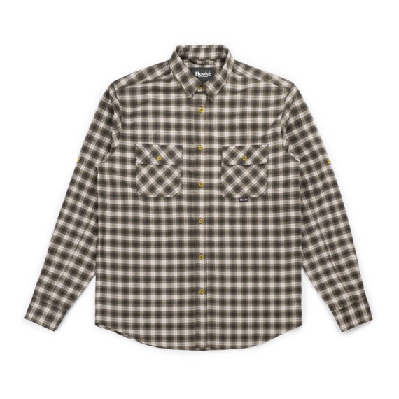 Hooke Matap dia Shirt Dark Green Plaid S dans le groupe Habits et chaussures / Habits / Chemises l\'adresse Sportfiskeprylar.se (HK19SS-BDS2-DGP-S)