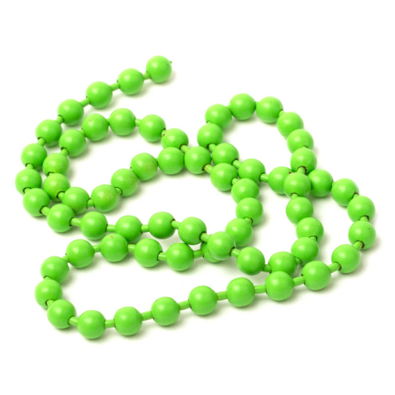 Flourescent Bead Chain Medium #132 Fluo Green dans le groupe Hameçons et terminal tackle / Fabrication mouche / Matériel de montage de mouches / Cones l\'adresse Sportfiskeprylar.se (HL-FBC132)