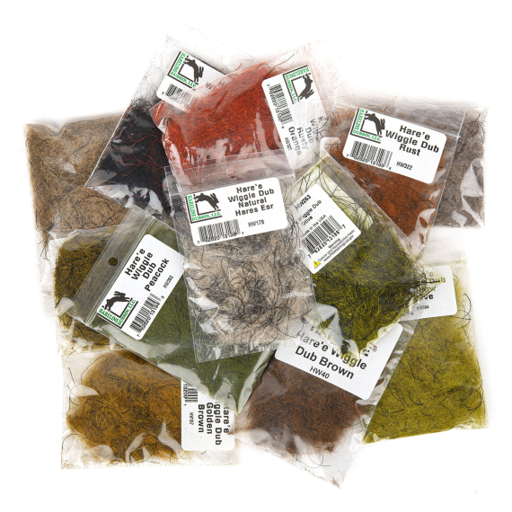 Hare\'E Wiggle Dubbing dans le groupe Hameçons et terminal tackle / Fabrication mouche / Matériel de montage de mouches / Dubbing l\'adresse Sportfiskeprylar.se (HL-HW40r)