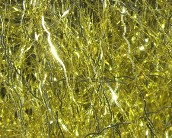 Ripple Ice Fiber, 153 Gold dans le groupe Hameçons et terminal tackle / Fabrication mouche / Matériel fabrication mouche / Flash et syntétiques l\'adresse Sportfiskeprylar.se (HL-RIP153)