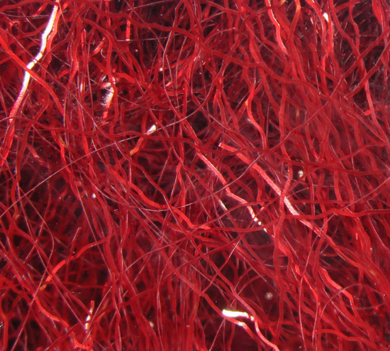 Ripple Ice Fiber, 286 Pearly Red dans le groupe Hameçons et terminal tackle / Fabrication mouche / Matériel fabrication mouche / Flash et syntétiques l\'adresse Sportfiskeprylar.se (HL-RIP286)