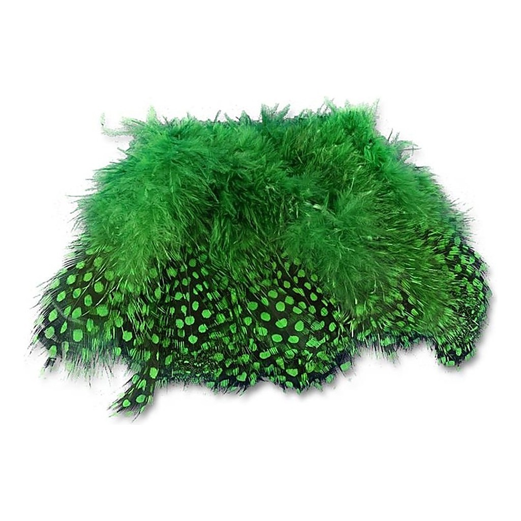 Strung Guinea Feathers Green Highlander # 184 dans le groupe Hameçons et terminal tackle / Fabrication mouche / Matériel de montage de mouches / Plumes et capes / Autres plumes l\'adresse Sportfiskeprylar.se (HL-SGF184)
