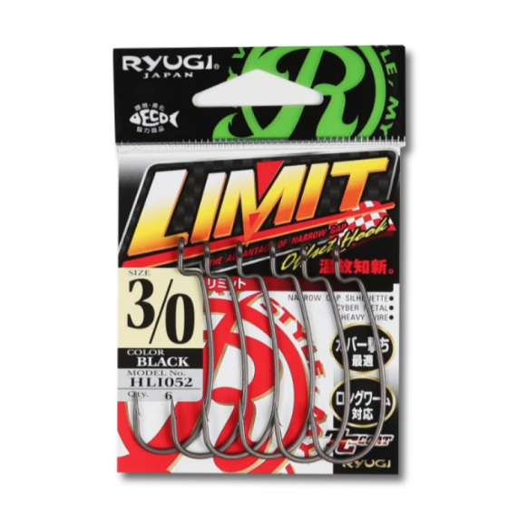 Ryugi Limit dans le groupe Hameçons et terminal tackle / Hamecon peche / Hameçons texans l\'adresse Sportfiskeprylar.se (HLI052r)