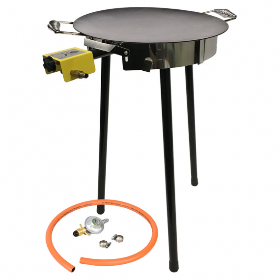 Hällmark Stekhäll 48cm Komplett set dans le groupe Loisirs en plein air / Cuisines camping et ustensiles / Griddle pans et accessoires / Griddle pans l\'adresse Sportfiskeprylar.se (HM8821)