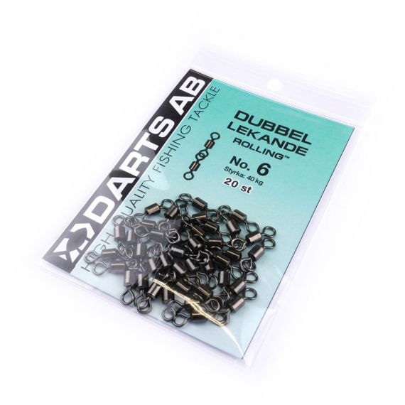 Darts Dubbellekande 20-pack - 6 dans le groupe Hameçons et terminal tackle / Emerillon pêche l\'adresse Sportfiskeprylar.se (HN7102-06)