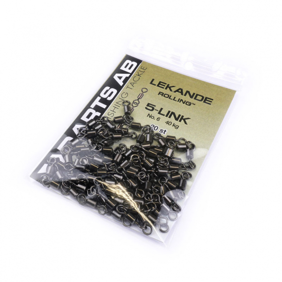 Darts Lekande 5-Link 20-pack - #6 dans le groupe Hameçons et terminal tackle / Emerillon pêche l\'adresse Sportfiskeprylar.se (HN7104-065)