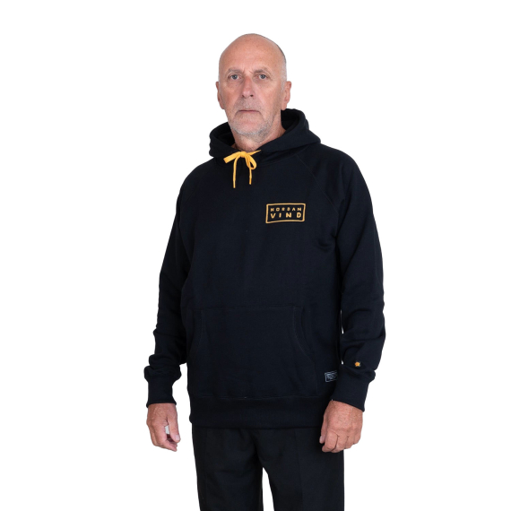 SQRTN Nordanvind Hood Black dans le groupe Habits et chaussures / Habits / Sweats / Hoodies l\'adresse Sportfiskeprylar.se (HOOD-158-Mr)