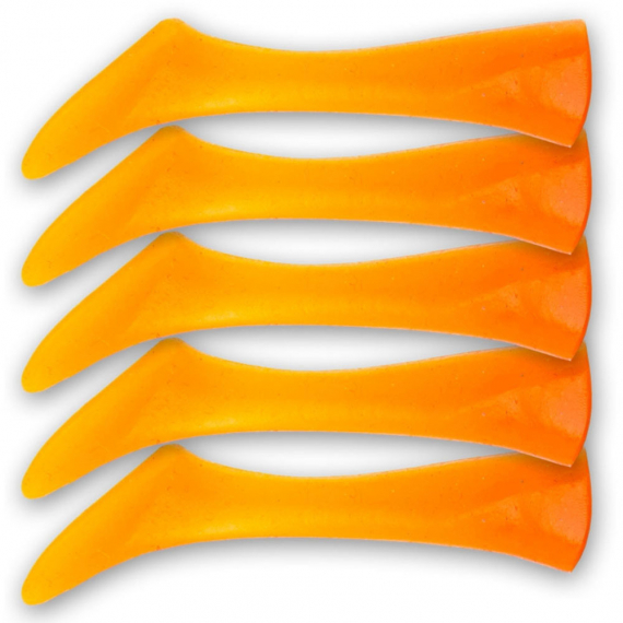 Headbanger Shad 11cm Replacement Tails (5-Pack), Orange dans le groupe Leurres / Leurres souples / Leurres souples sandre et perche l\'adresse Sportfiskeprylar.se (HS-11-RT-OR)