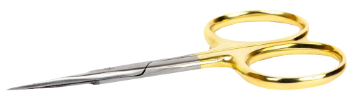 High Grade Scissor 4\'\' Gold dans le groupe Outils et accessoires / Pinces et ciseaux / Ciseaux et coupe-fils l\'adresse Sportfiskeprylar.se (IB-426)