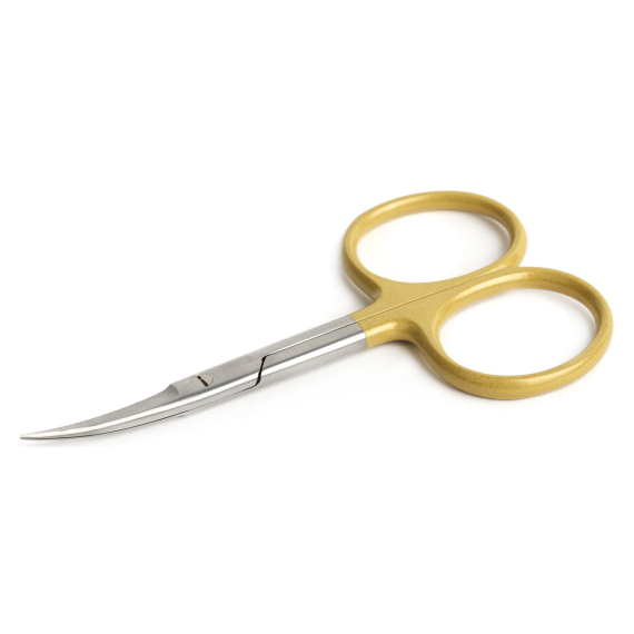 High Grade Scissor Curved 4\'\' Gold dans le groupe Accessoires de pêche / Pinces et ciseaux / Ciseaux et coupe-fils l\'adresse Sportfiskeprylar.se (IB-427)