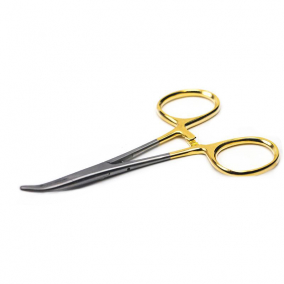 High Grade Peang 5\'\' - Gold Curved dans le groupe Accessoires de pêche / Pinces et ciseaux / Forceps l\'adresse Sportfiskeprylar.se (IB-440)