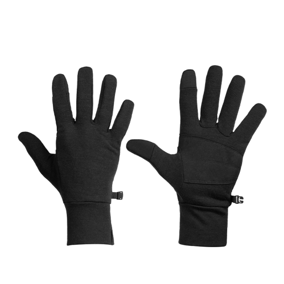 Icebreaker U Sierra Gloves Black dans le groupe Habits et chaussures / Habits / Gant peche l\'adresse Sportfiskeprylar.se (IB1048290011005r)