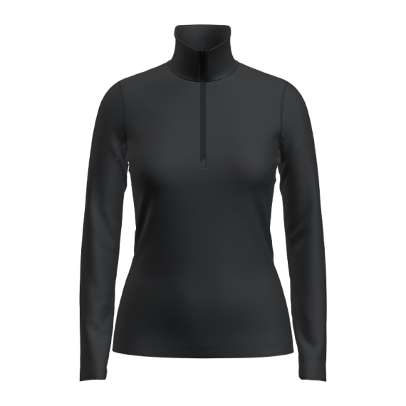 Icebreaker Womens 200 Oasis LS Half Zip Black dans le groupe Habits et chaussures / Habits / Vêtements chauds et sous vêtements / Sous-vêtements hauts l\'adresse Sportfiskeprylar.se (IBB043800011007r)
