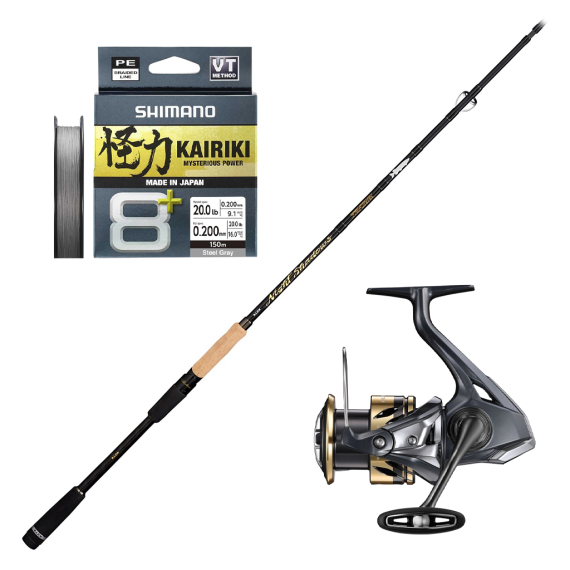 Illex Night Shadows S 2202 H Swimbait Driver & Ultegra FD Combo dans le groupe Ensembles de pêche / Ensembles spinning / Ensemble Spinning Brochet l\'adresse Sportfiskeprylar.se (ILLEXNIGHTSHDWCOMBO)