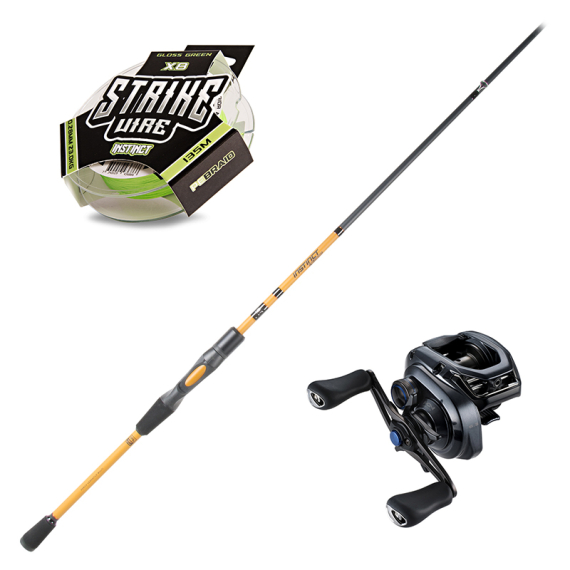 BFT Instinct Reloaded 7,4\'\' MH, Perch Versatile 7-25g SLX Combo dans le groupe Kit de pêche / Ensemble casting / Ensemble Casting Perche l\'adresse Sportfiskeprylar.se (INSTINCTVSPCOMBO)