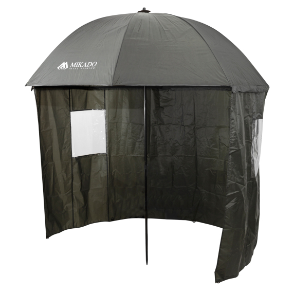Mikado Fishing Umbrella With Side Cover 2.5m dans le groupe Loisirs en plein air / Tentes et aménagement / Parasols & Parasols l\'adresse Sportfiskeprylar.se (IS14-P002)