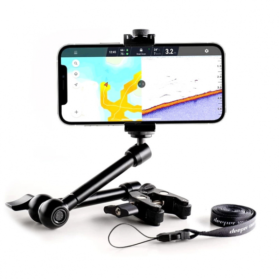 Deeper Smartphone Mount for Boat and Kayak dans le groupe Électronique marine et bateau / Sondeur et GPS / Sondeurs portables l\'adresse Sportfiskeprylar.se (ITGAM0026)