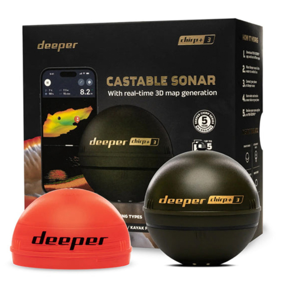 Deeper Smart Sonar CHIRP+ 3 dans le groupe Électronique marine et bateau / Sondeur et GPS / Sondeurs portables l\'adresse Sportfiskeprylar.se (ITGAM1951)