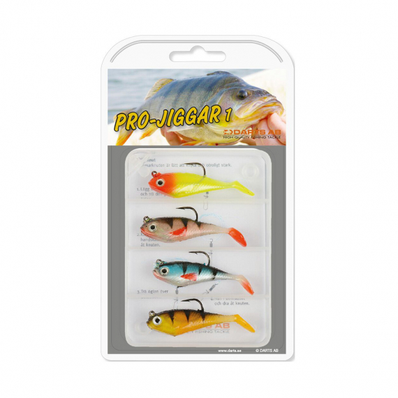 Darts Projiggar - 1 Abborre dans le groupe Leurre de la peche / Kits leurres l\'adresse Sportfiskeprylar.se (J99-9901)