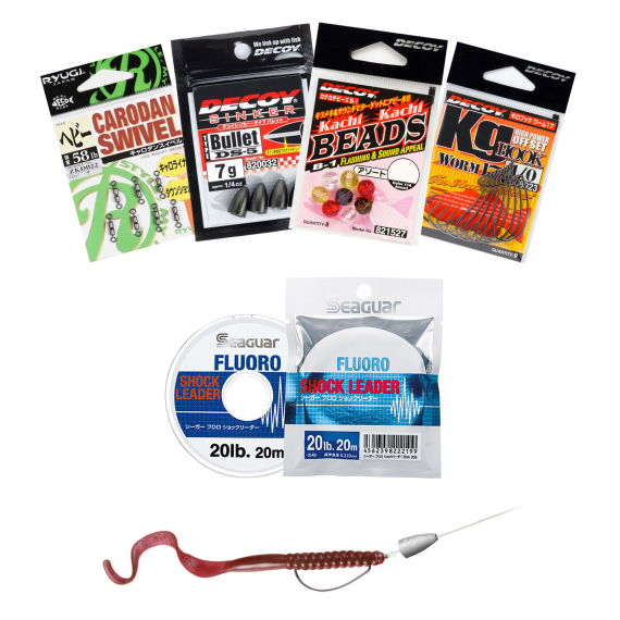 JDM Texas & Carolina Rig Bundle dans le groupe Hameçons et terminal tackle / Accessoires texas et carolina rig l\'adresse Sportfiskeprylar.se (JDMTEXASCOROLINASET)