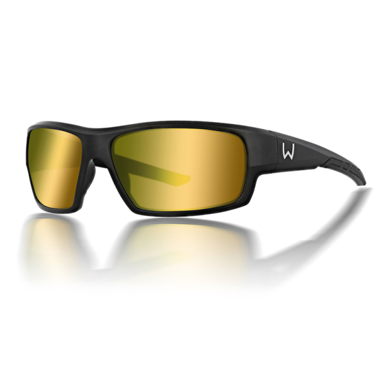 Westin W6 Sport 10 Matte Black LB Yellow AR Blue Filter Cat, 11 dans le groupe Habits et chaussures / Lunettes l\'adresse Sportfiskeprylar.se (K01-1312-OS2)