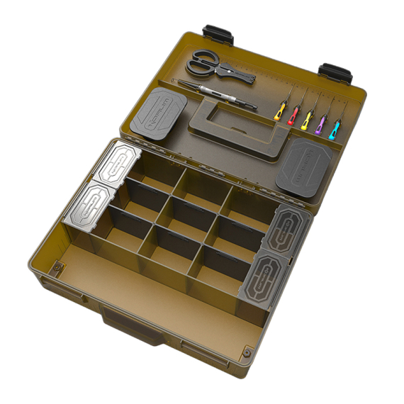 Korum Mega Blox Fully Loaded dans le groupe Stockage / Boite de peche / Stockage de terminal tackle et montages l\'adresse Sportfiskeprylar.se (K0290133)