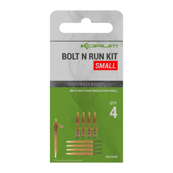 Korum Smokescreen Bolt N Run Kit dans le groupe Hameçons et terminal tackle / Accessoires montages / Autres accessoires rig l\'adresse Sportfiskeprylar.se (K0310338r)