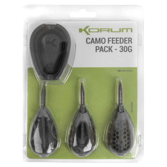 Korum Camo Feeder Pack - 30g dans le groupe Hameçons et terminal tackle / Accessoires montages / Feeders l\'adresse Sportfiskeprylar.se (K0320068)