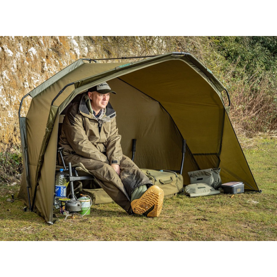 Korum Day Shelter Lite dans le groupe Loisirs en plein air / Tentes et aménagement / Parasols & Parasols l\'adresse Sportfiskeprylar.se (K0370003)