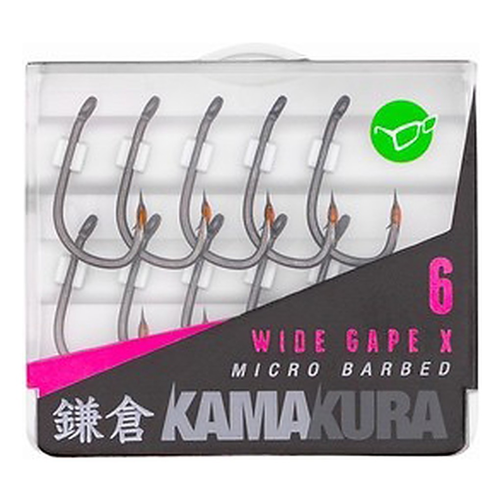 Korda Kamakura Wide Gape X - Size 4 dans le groupe Hameçons et petit matériel / Hameçons de pêche / Hameçon carpe l\'adresse Sportfiskeprylar.se (KAM30)