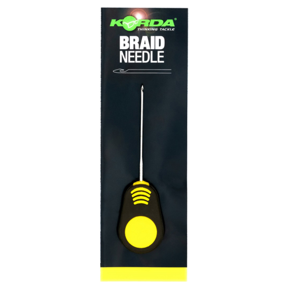 Korda Braided Hair Needle 7 cm (yellow) dans le groupe Accessoires de pêche / Autres outils / Aiguilles à escher l\'adresse Sportfiskeprylar.se (KBNB)