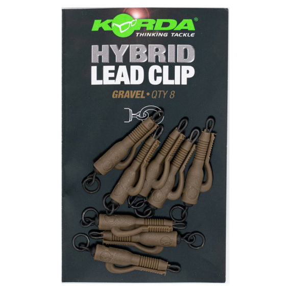 Korda Hybrid Lead Clips dans le groupe Hameçons et terminal tackle / Accessoires montages / Plombs clips l\'adresse Sportfiskeprylar.se (KHCGr)