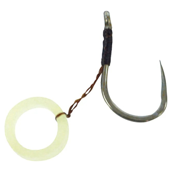 Korum Hook Hairs With Bait Bands dans le groupe Hameçons et terminal tackle / Montages préfaits / Montages specimen l\'adresse Sportfiskeprylar.se (KHHBB-10r)