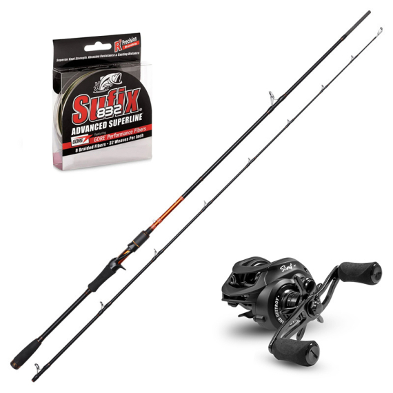 Kinetic Xarann Predator Trigger 225cm 25-75g Combo dans le groupe Kit de pêche / Ensemble casting / Ensemble Baitcaster Brochet l\'adresse Sportfiskeprylar.se (KINETICXARANNSET)