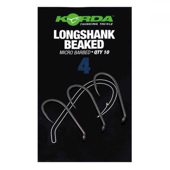 Korda Longshank Beaked dans le groupe Hameçons et terminal tackle / Hamecon peche / Hameçon carpe l\'adresse Sportfiskeprylar.se (KLSB2r)
