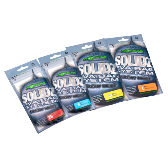 Korda Solidz Slow Melt PVA Bags dans le groupe Hameçons et terminal tackle / Accessoires montages / PVA l\'adresse Sportfiskeprylar.se (KPVA5r)